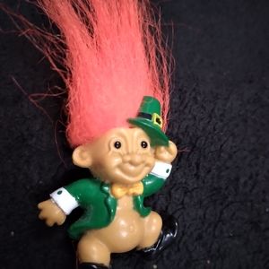 RUSS vintage troll pin